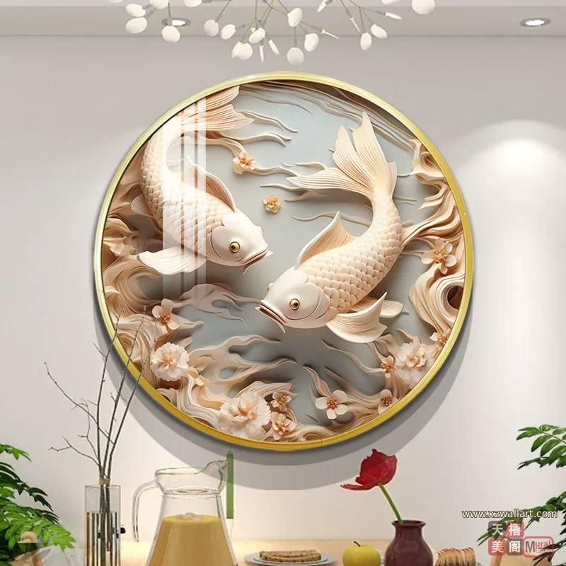 抽象 单幅 装饰画 现代简约 餐厅背景墙挂画 晶瓷画