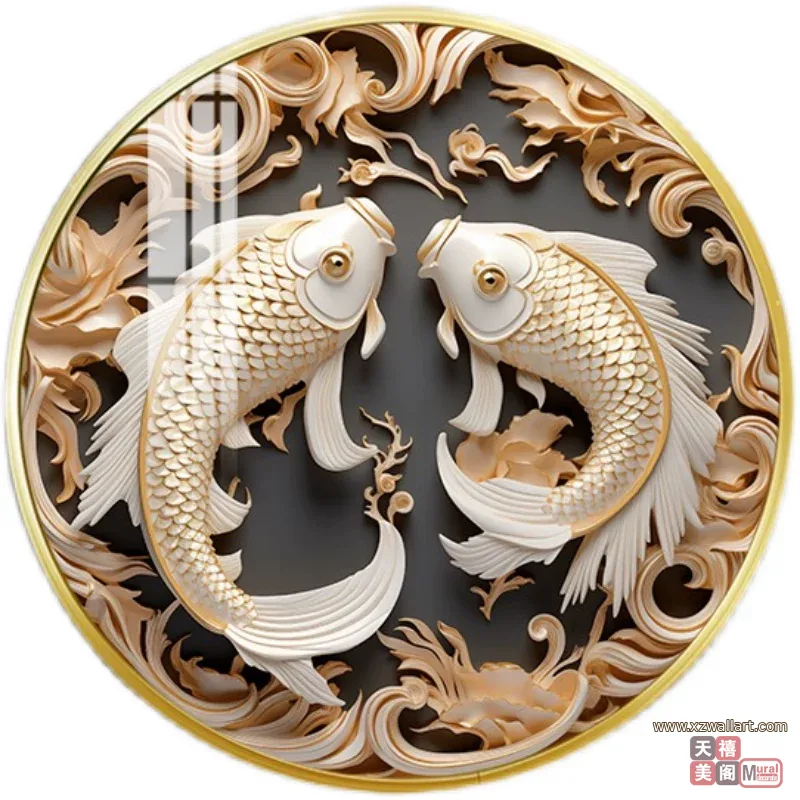 抽象 单幅 装饰画 现代简约 餐厅背景墙挂画 晶瓷画