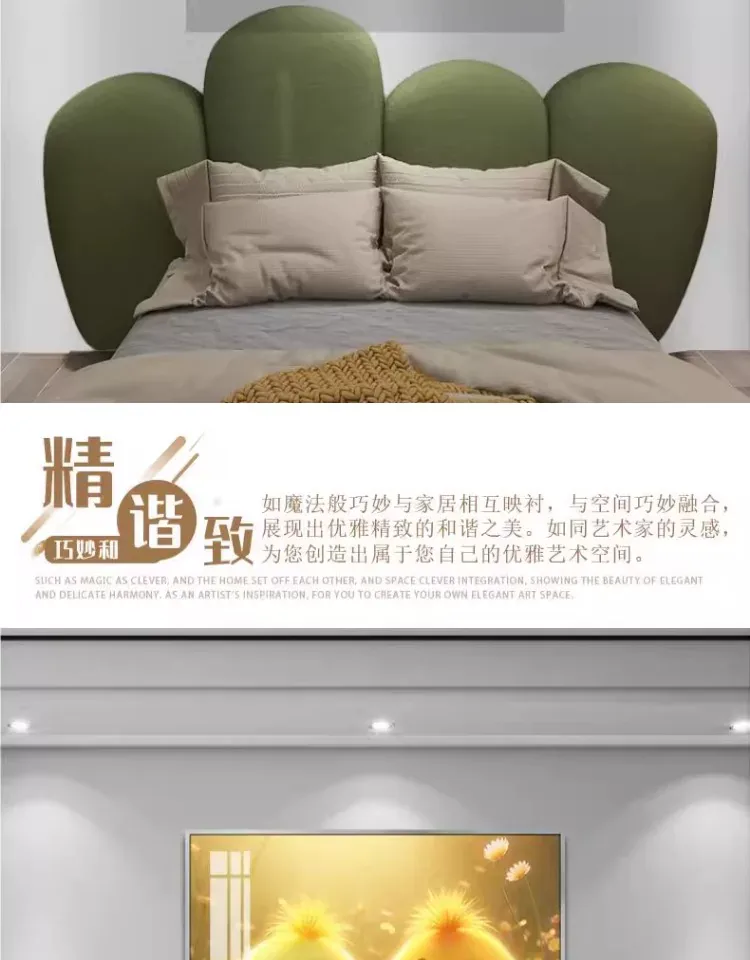 抽象 单幅 装饰画 轻奢风 儿童房背景墙挂画 晶瓷画