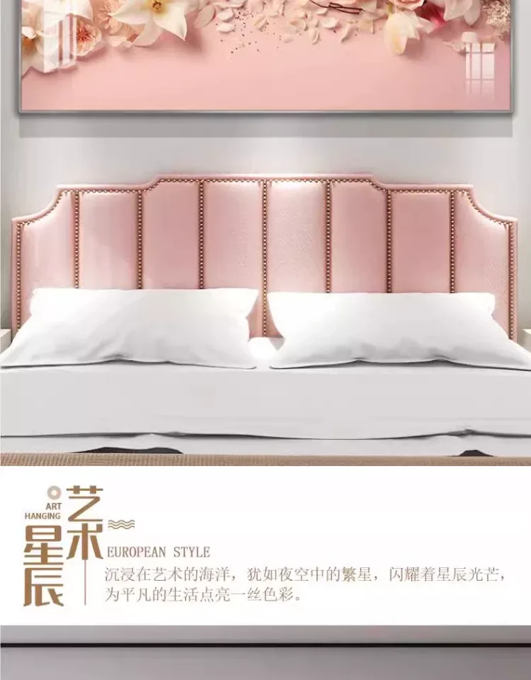 抽象 单幅 装饰画 奶油风 卧室背景墙挂画 晶瓷画