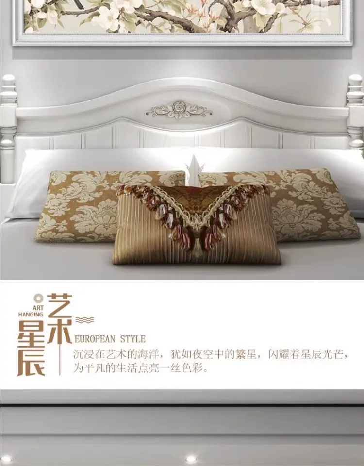 抽象 单幅 装饰画 美式 卧室背景墙挂画 晶瓷画