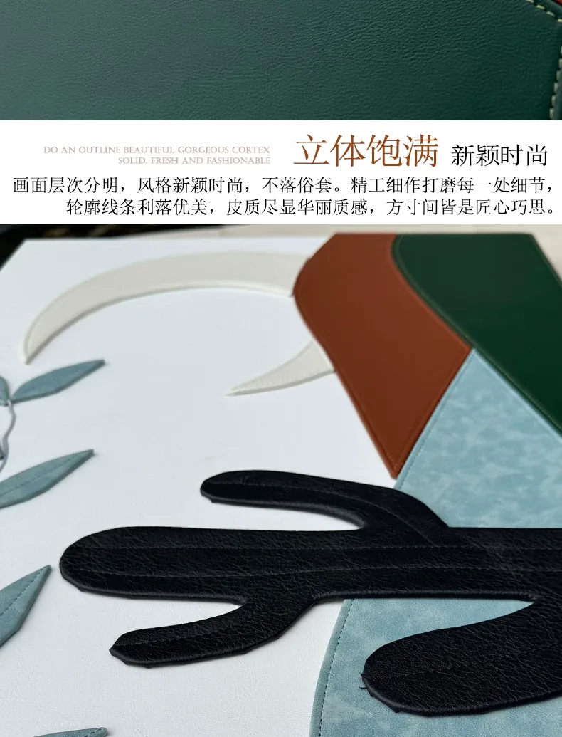 抽象 单幅 装饰画 北欧风 餐厅背景墙挂画 晶瓷画