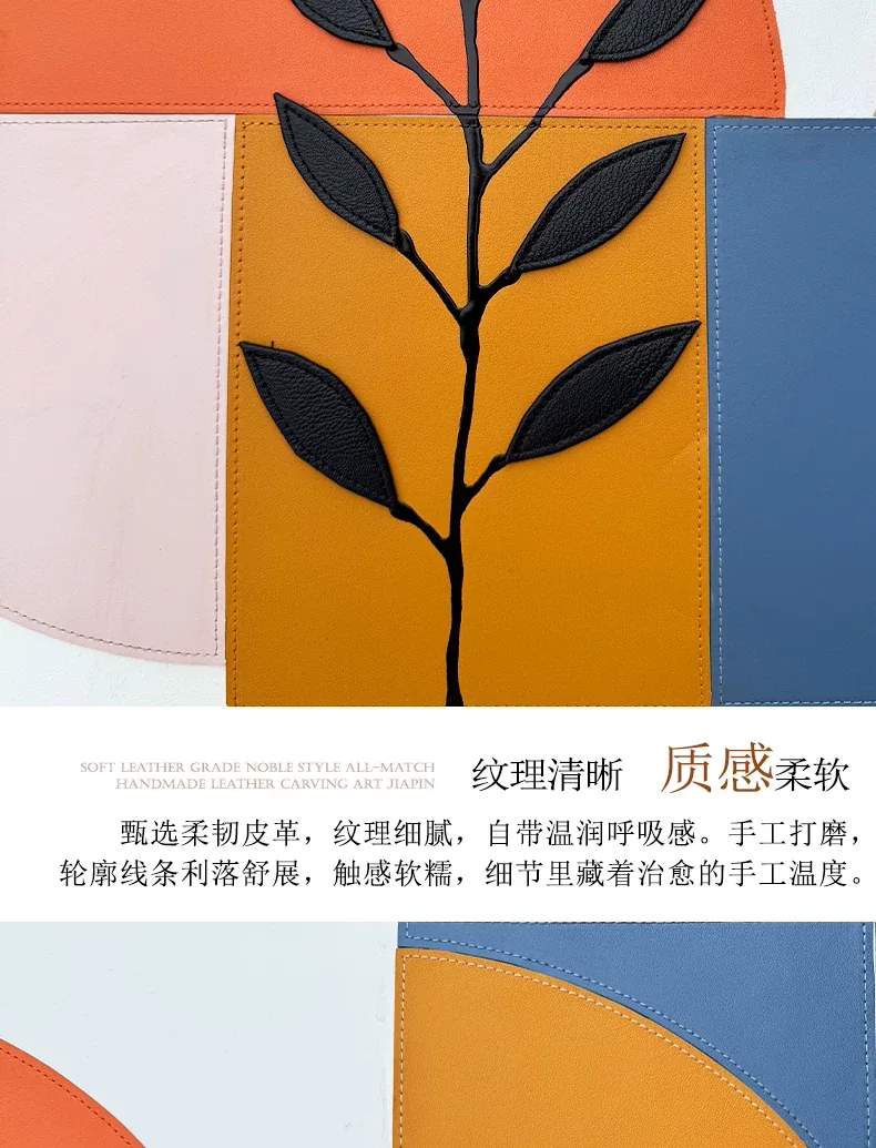 抽象 单幅 装饰画 轻奢风 餐厅背景墙挂画 晶瓷画