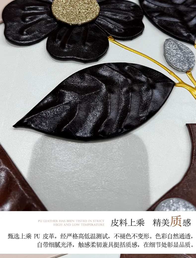 抽象 单幅 装饰画 轻奢风 餐厅背景墙挂画 晶瓷画