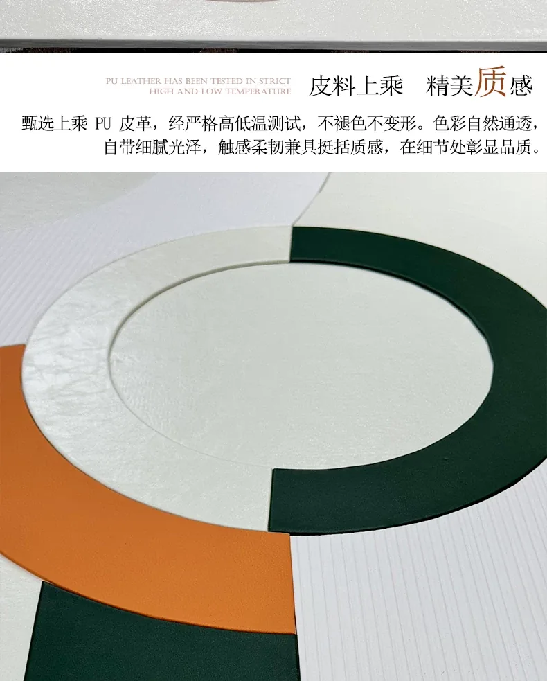 抽象 三联 装饰画 轻奢风 客厅背景墙挂画 晶瓷画