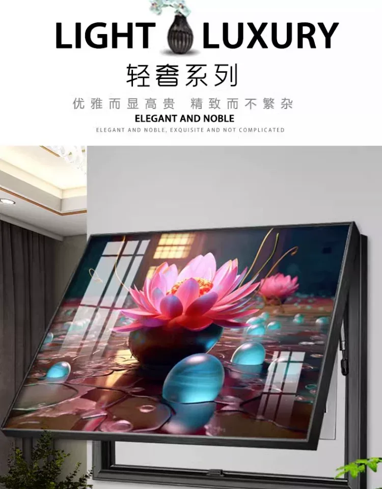 抽象 单幅 装饰画 现代简约 客厅背景墙挂画 晶瓷画