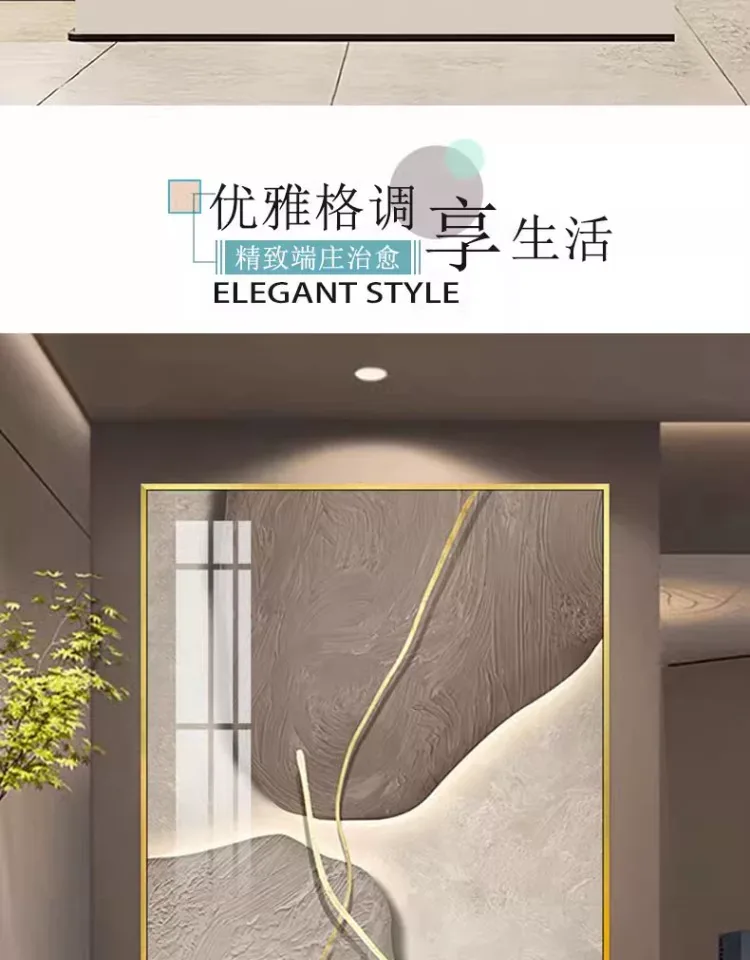 抽象 单幅 装饰画 奶油风 玄关背景墙挂画 晶瓷画