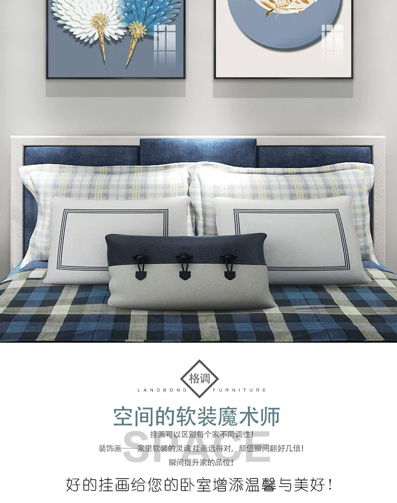 抽象 单幅 装饰画 轻奢风 餐厅背景墙挂画 晶瓷画