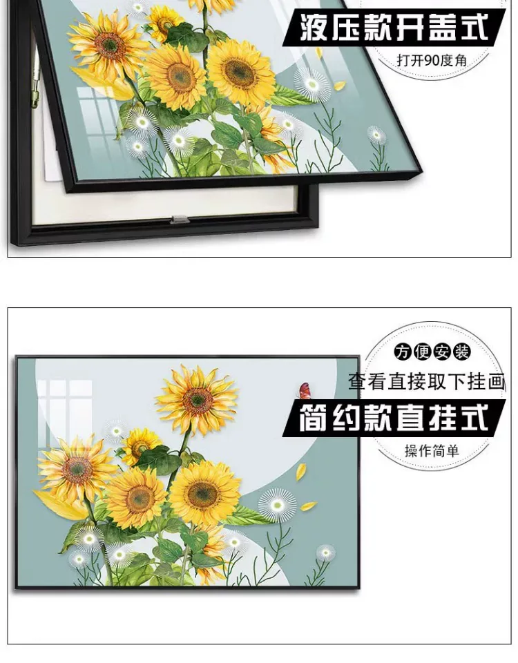 抽象 单幅 装饰画 现代简约 客厅背景墙挂画 晶瓷画