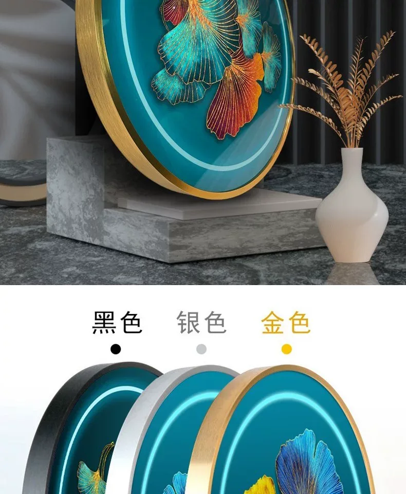 抽象 单幅 装饰画 轻奢风 客厅背景墙挂画 晶瓷画