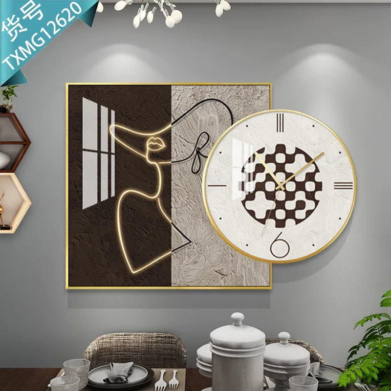 抽象 单幅 装饰画 北欧风 餐厅背景墙挂画 晶瓷画