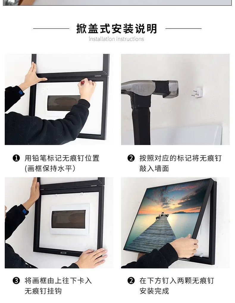 抽象 单幅 装饰画 现代简约 餐厅背景墙挂画 晶瓷画