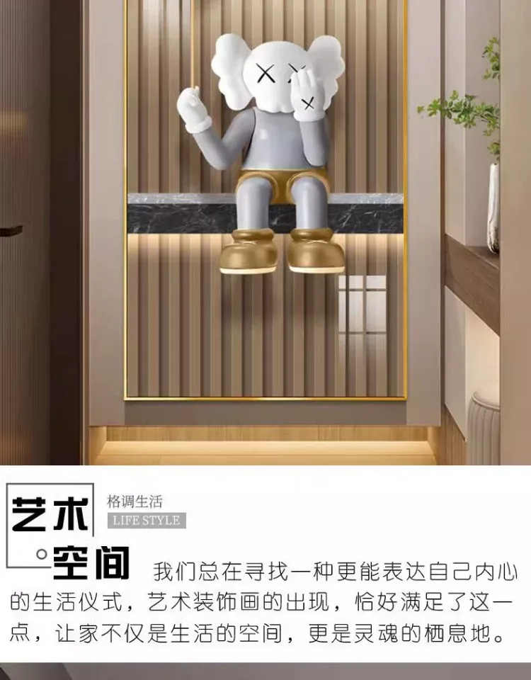 抽象 单幅 装饰画 轻奢风 玄关背景墙挂画 晶瓷画