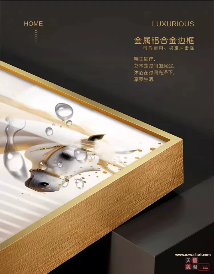 抽象 单幅 装饰画 现代简约 玄关背景墙挂画 晶瓷画