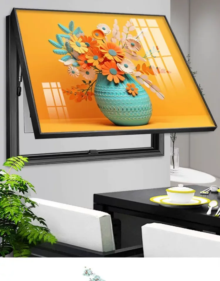 抽象 单幅 装饰画 奶油风 客厅背景墙挂画 晶瓷画