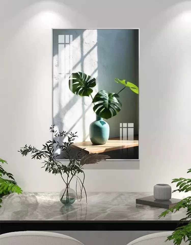 抽象 单幅 装饰画 现代简约 玄关背景墙挂画 晶瓷画
