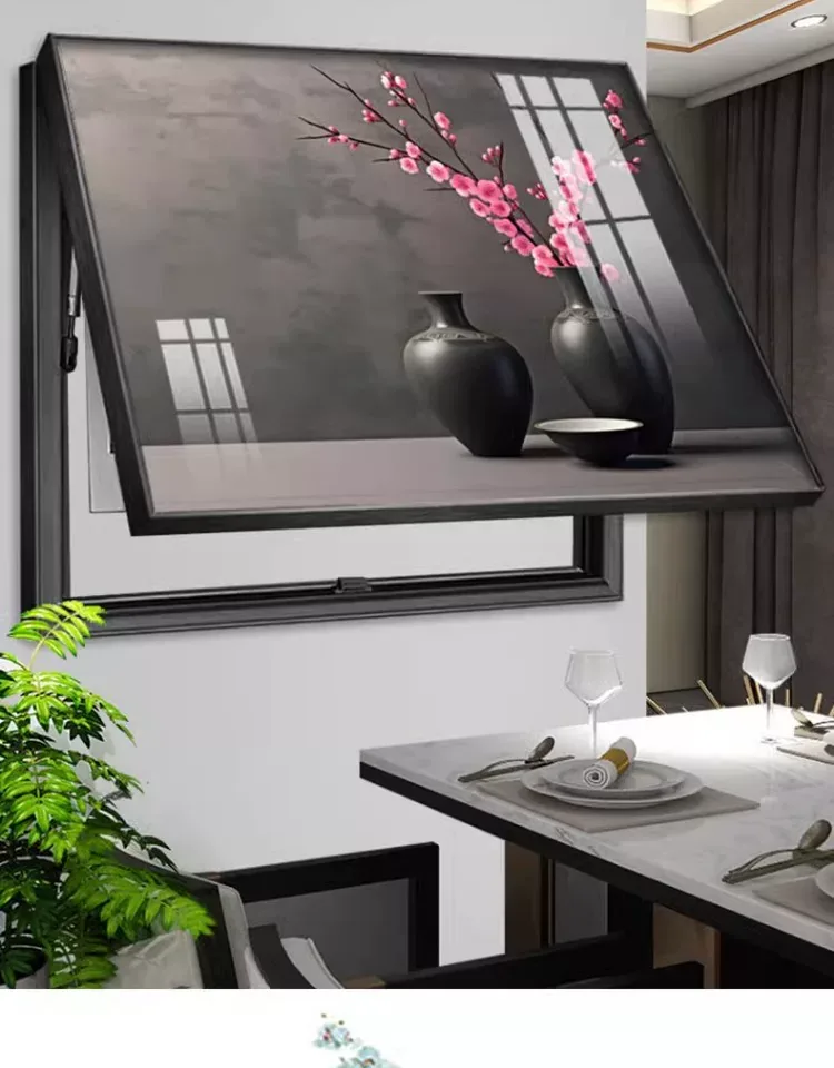 抽象 单幅 装饰画 轻奢风 客厅背景墙挂画 晶瓷画