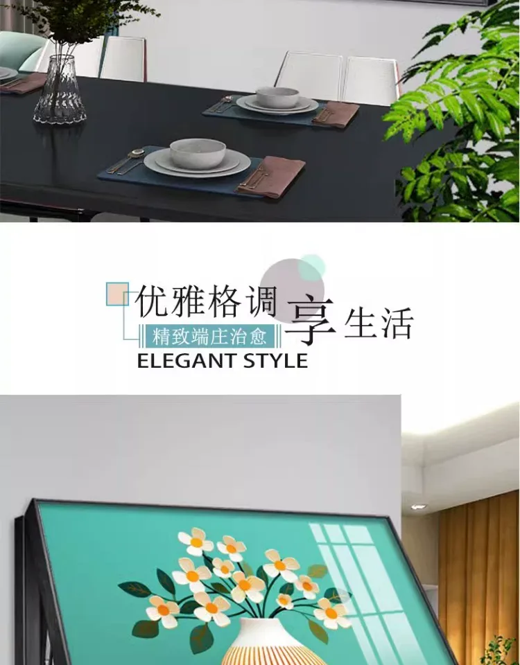 抽象 单幅 装饰画 北欧风 客厅背景墙挂画 晶瓷画