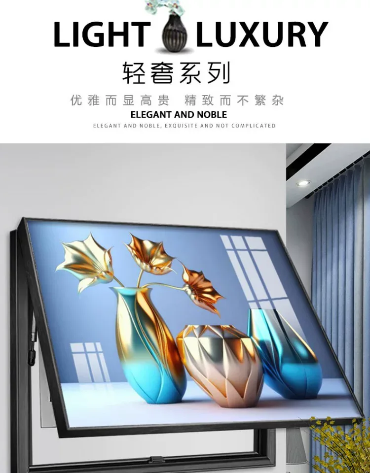抽象 单幅 装饰画 轻奢风 客厅背景墙挂画 晶瓷画