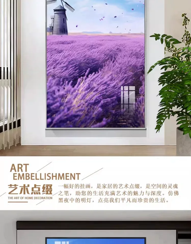 抽象 单幅 装饰画 现代简约 玄关背景墙挂画 晶瓷画
