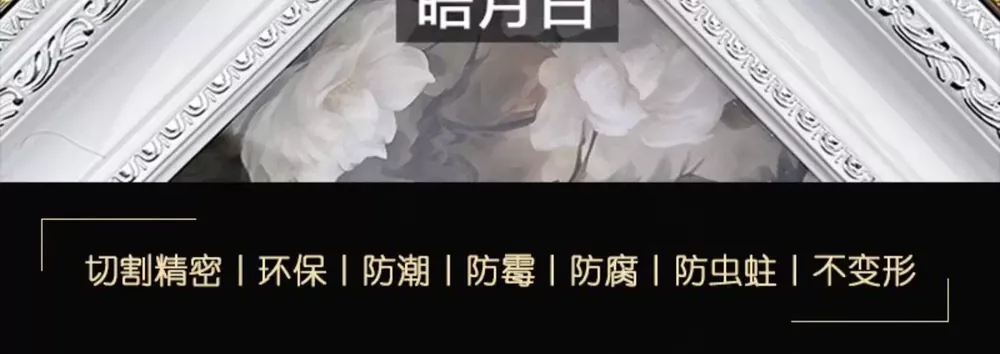 抽象 三联 装饰画 美式 客厅背景墙挂画 晶瓷画