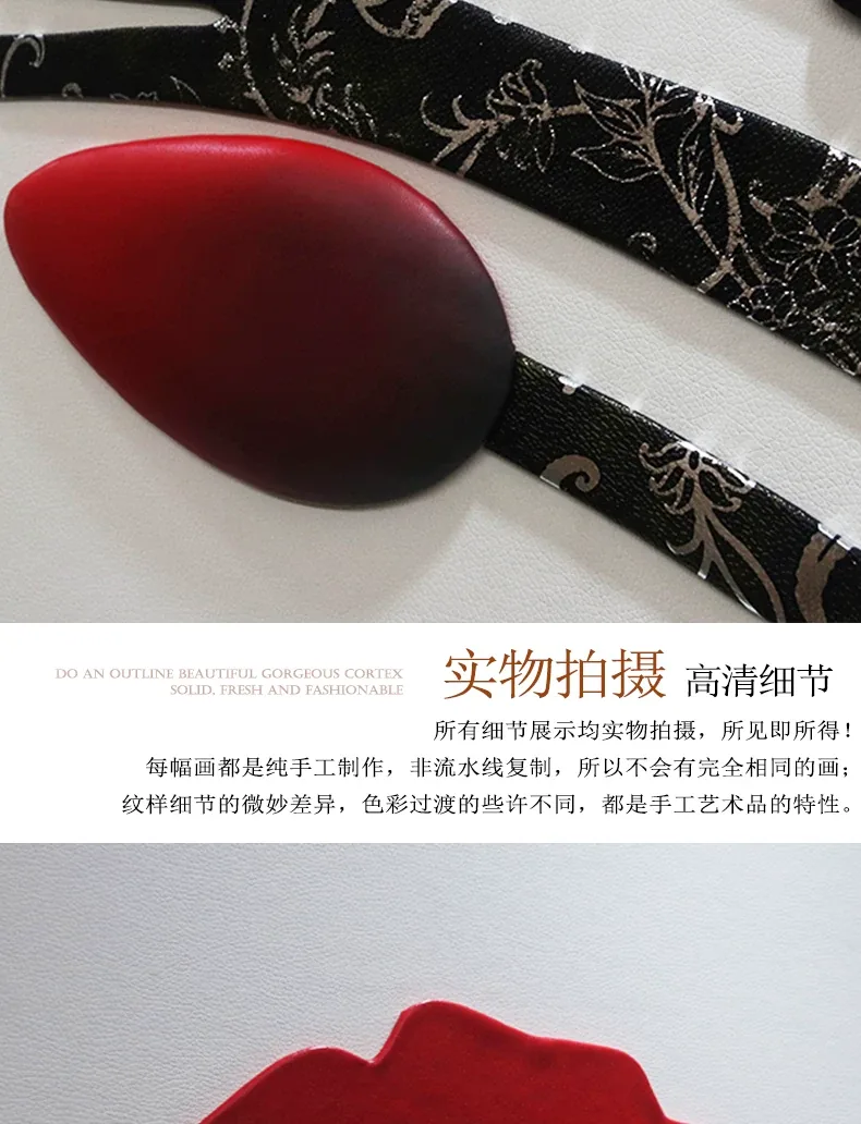 抽象 单幅 装饰画 轻奢风 客厅背景墙挂画 晶瓷画