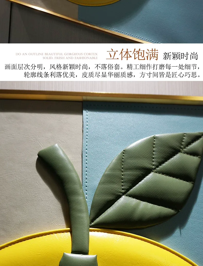 抽象 单幅 装饰画 轻奢风 餐厅背景墙挂画 晶瓷画