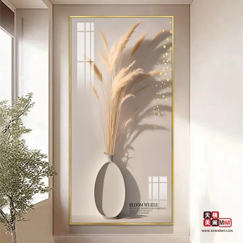光影芦苇