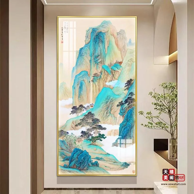 青绿江山