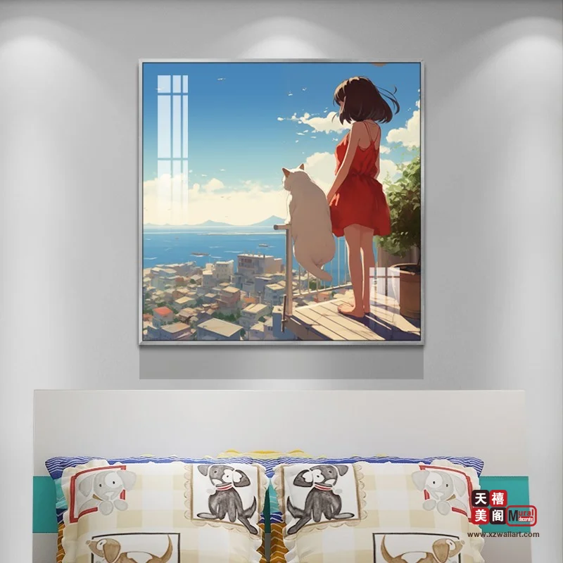少女与猫