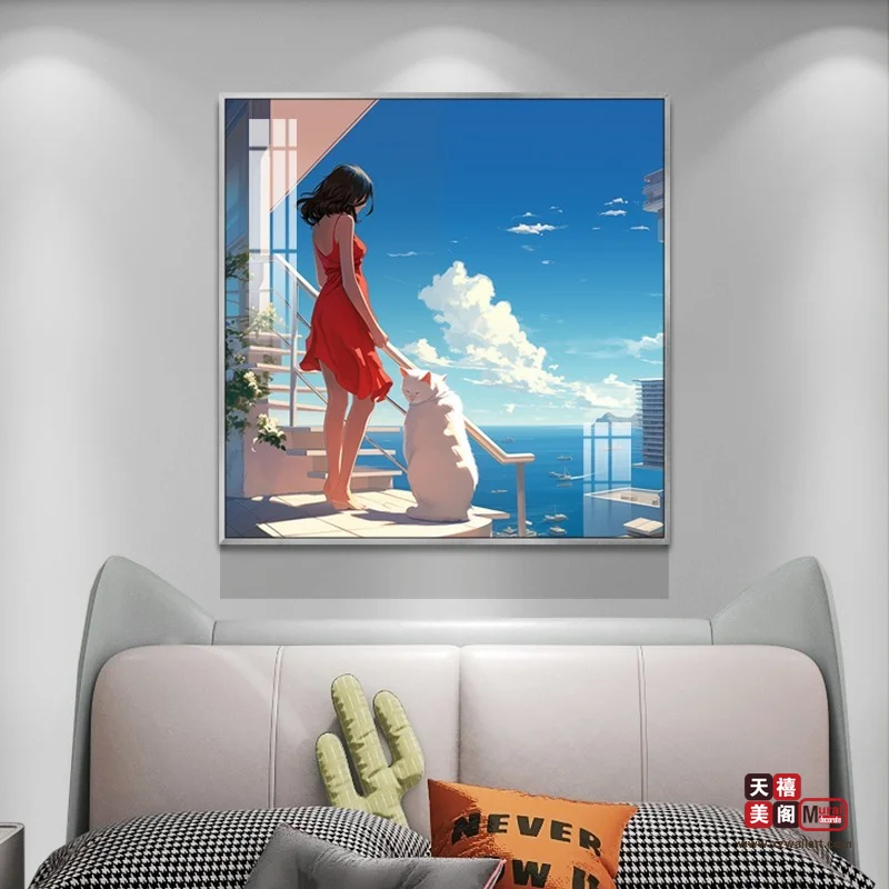 少女与猫