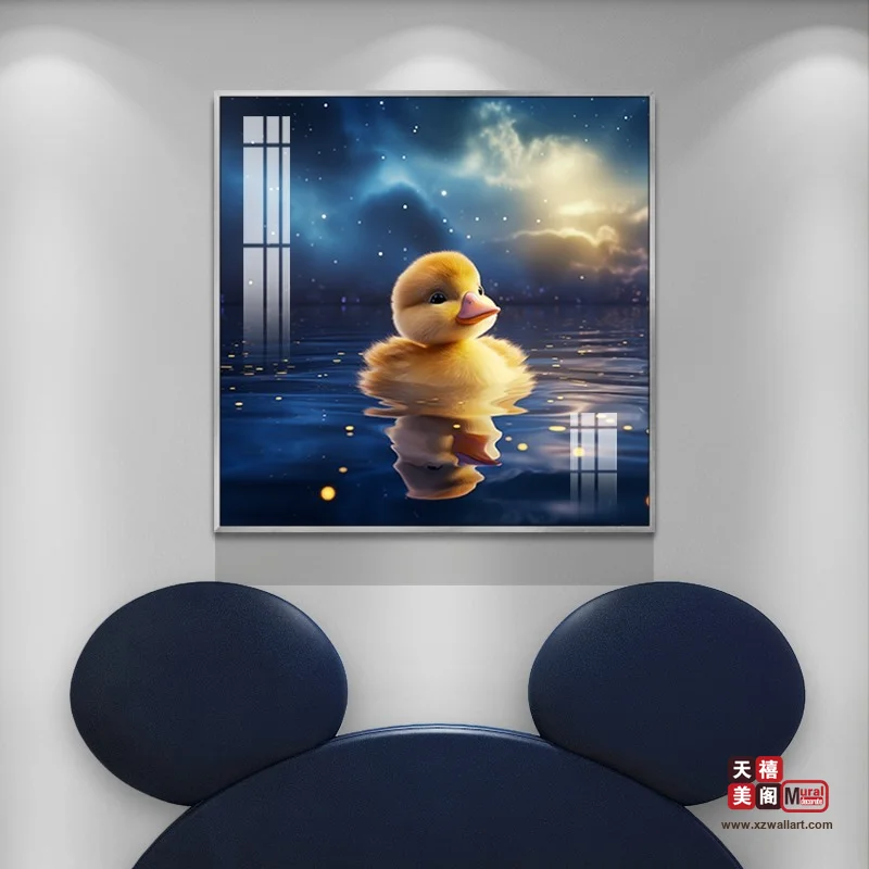 夜幕萌鸭