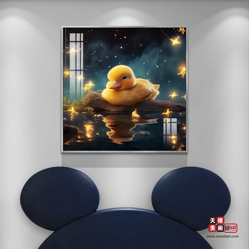 夜幕萌鸭