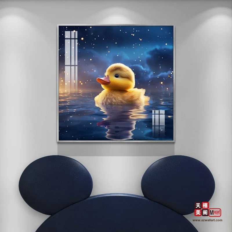 夜幕萌鸭