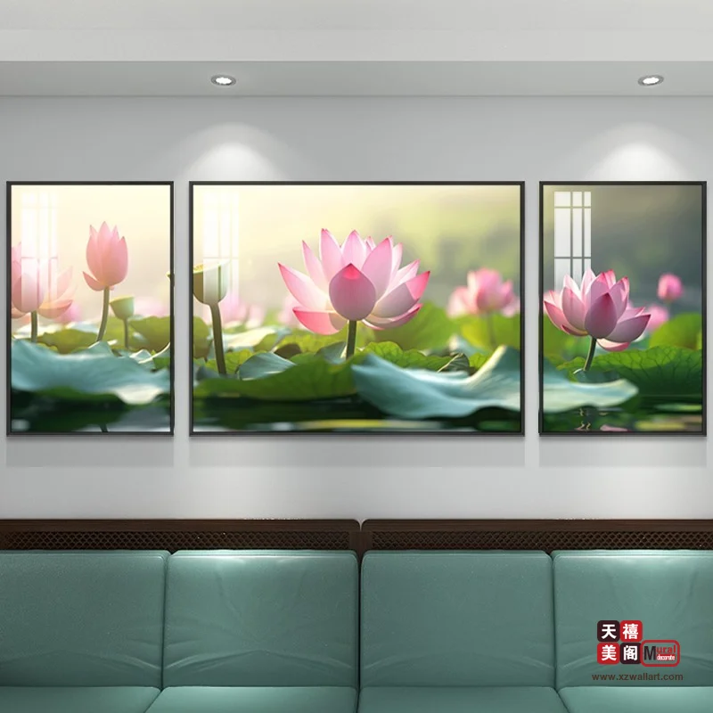 清新荷塘
