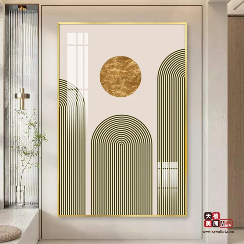 落地画