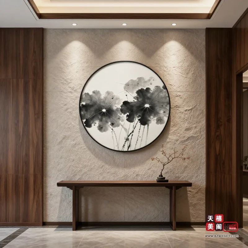 新中式端景装饰画案例 · 家装（19）