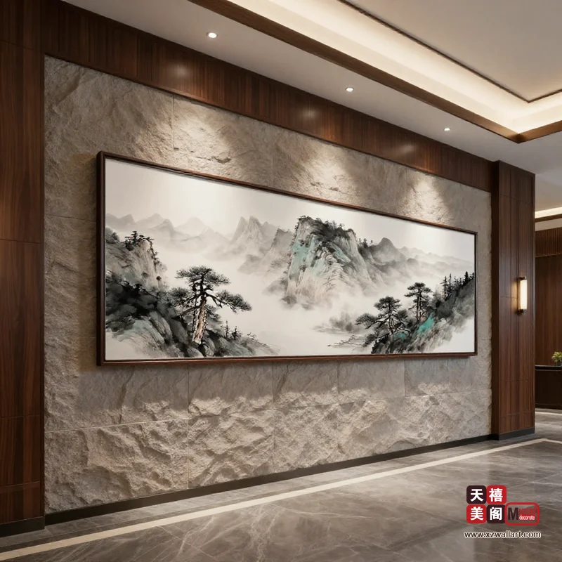 新中式端景装饰画案例 · 工装（20）