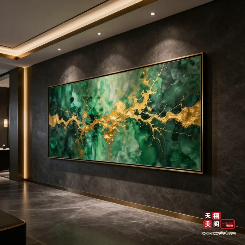 轻奢风端景装饰画案例 · 工装（30） 3