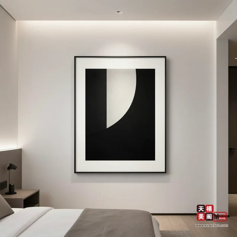 现代简约卧室装饰画案例 · 工装（36）