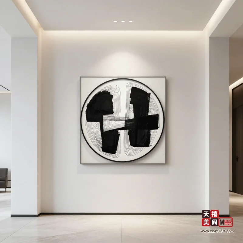 现代简约端景装饰画案例 · 工装(40) 2