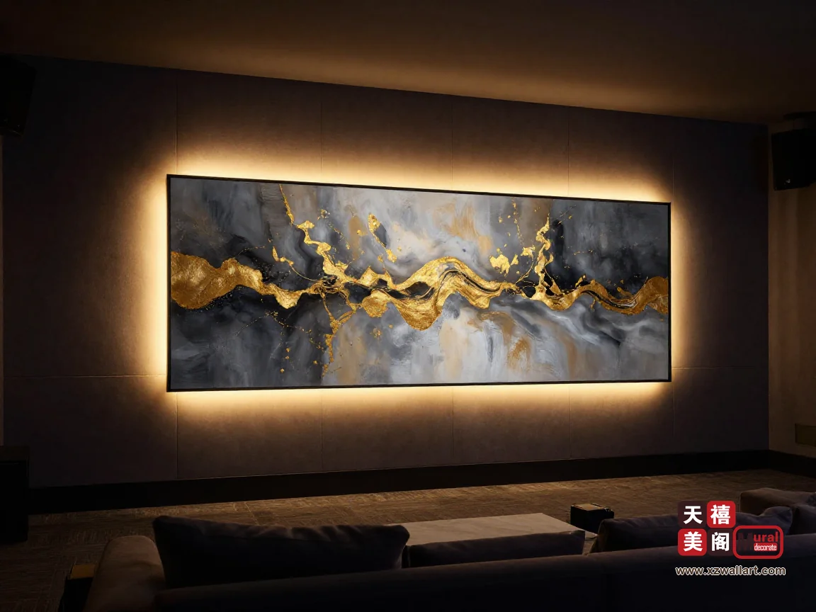 展厅挂画与展板怎么配合？不抢的两条边界
