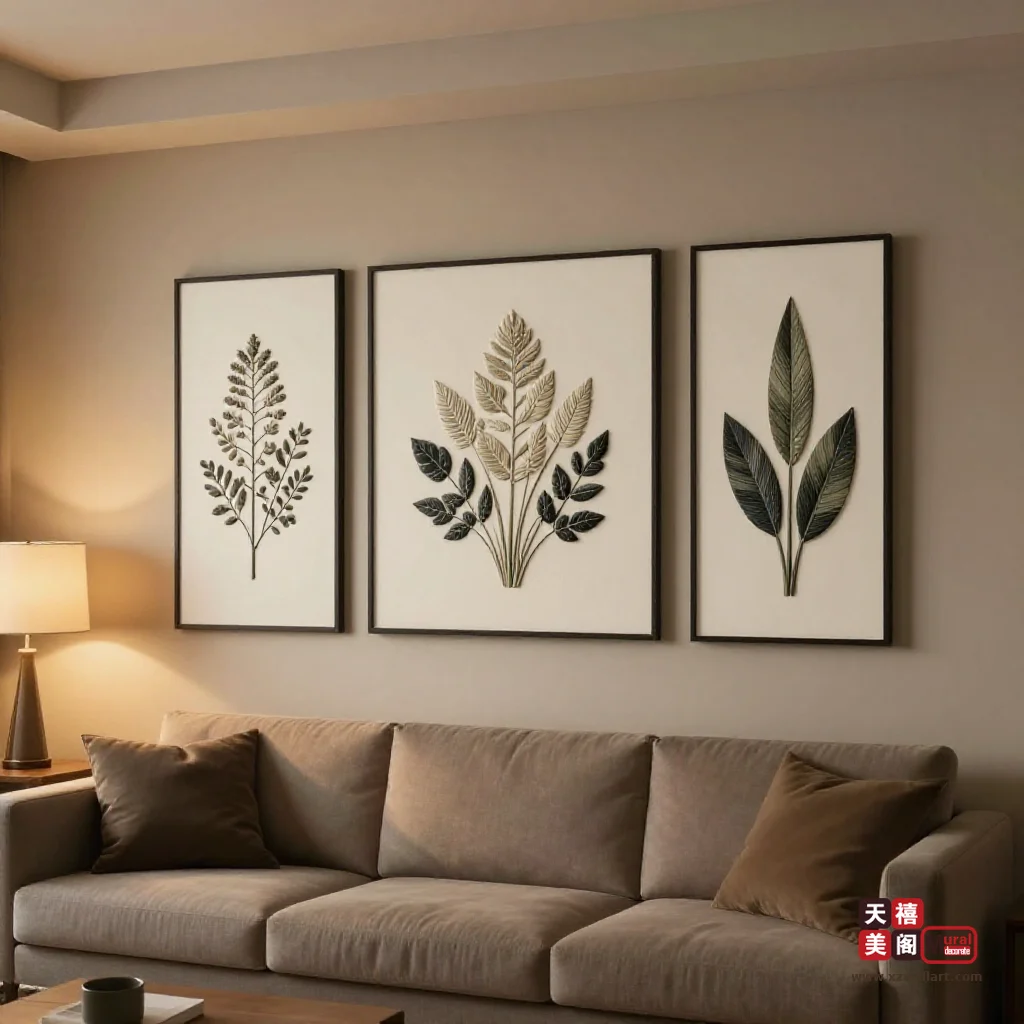 禅意水墨餐厅挂画怎么选？墨色占比越低，饭桌越亮
