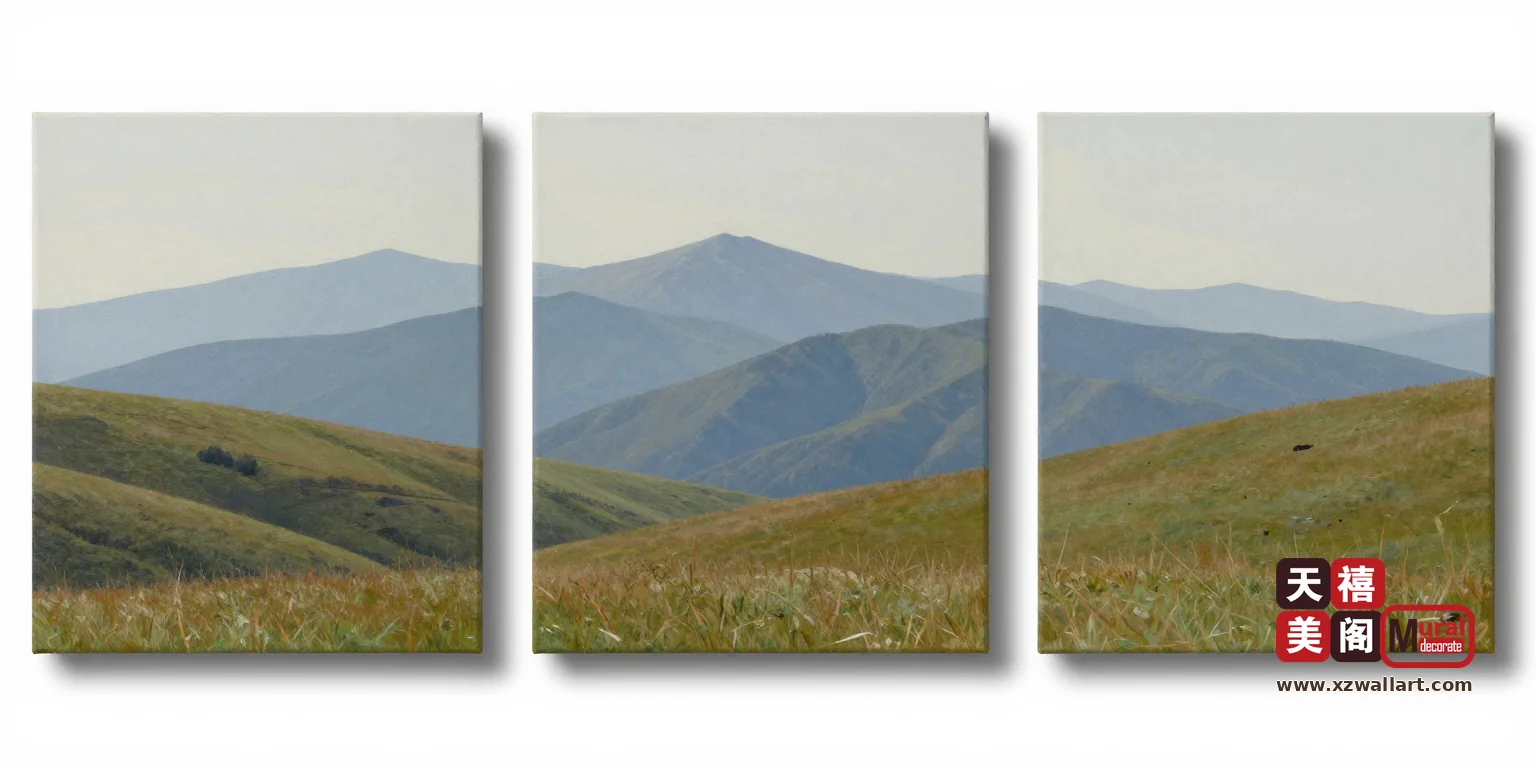 溪石错落·三段·竖版